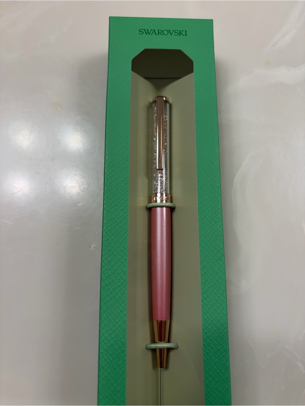 Swarovski Blush Pink Crystal Ballpoint Pen